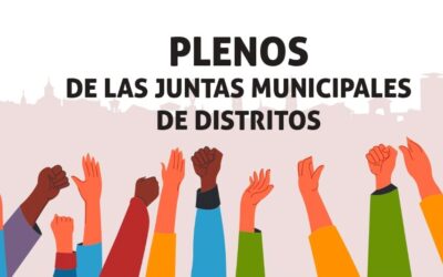 Plenos Juntas Municipales de Distrito (30 de marzo de 2023)