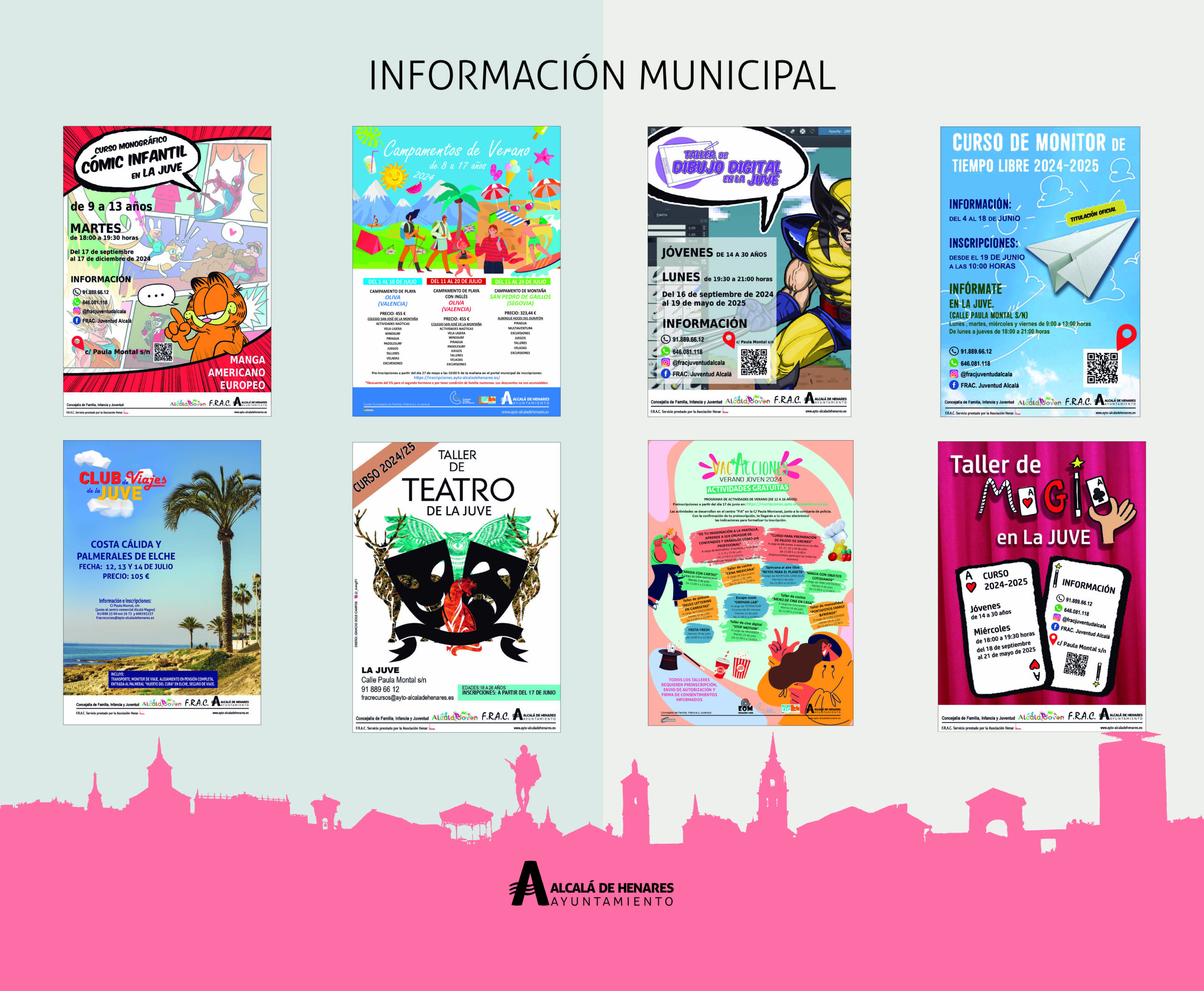 Cartel que se expone en los 25 paneles informativos repartidos por la ciudad en 20 CEIPs y 5 Juntas Municipales de Distrito